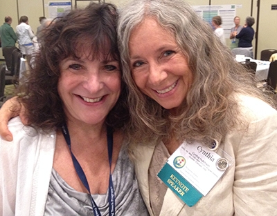 Roseanne Script and Cynthia Hutchinson at the Healing Touch Worldwide Conference