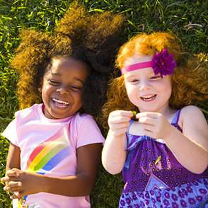 Loving and Happy Children
