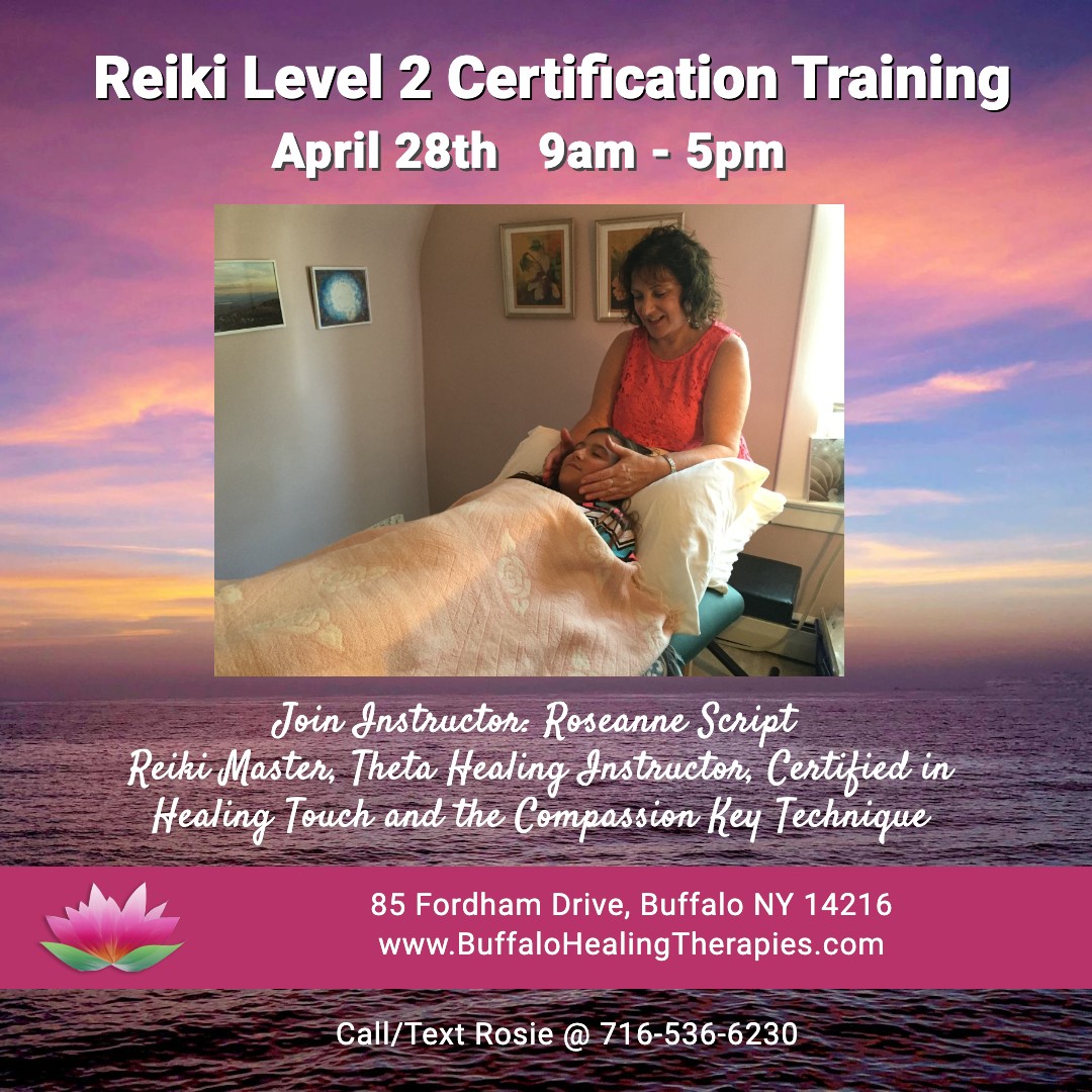 Reiki Level 2 - Buffalo NY with Buffalo Healing Therapies