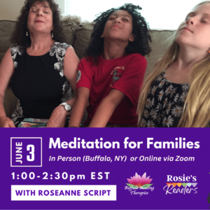 Meditation for Families - Zoom or In Person Buffalo NY