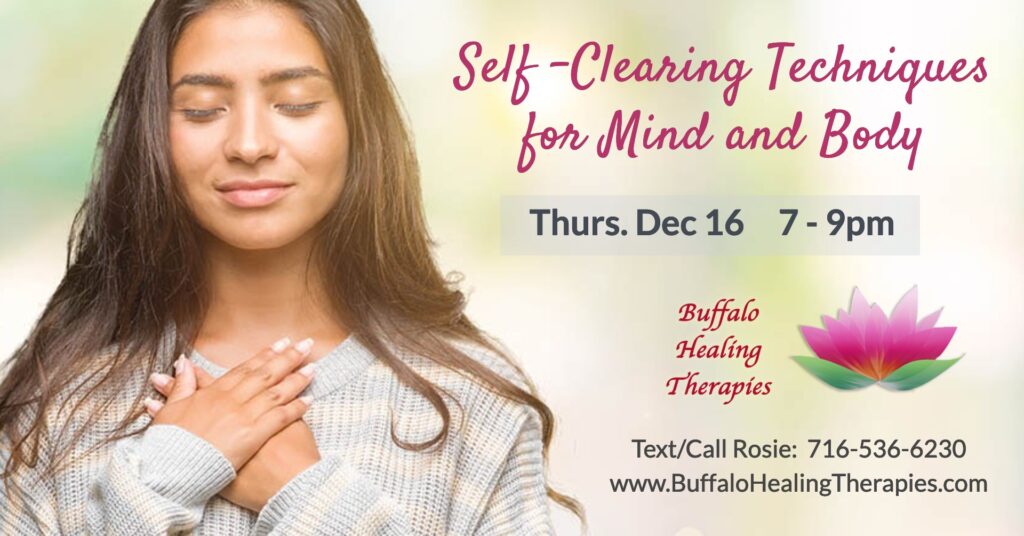 self mind clear and healing class buffalo ny with Buffalo Healing Therapies